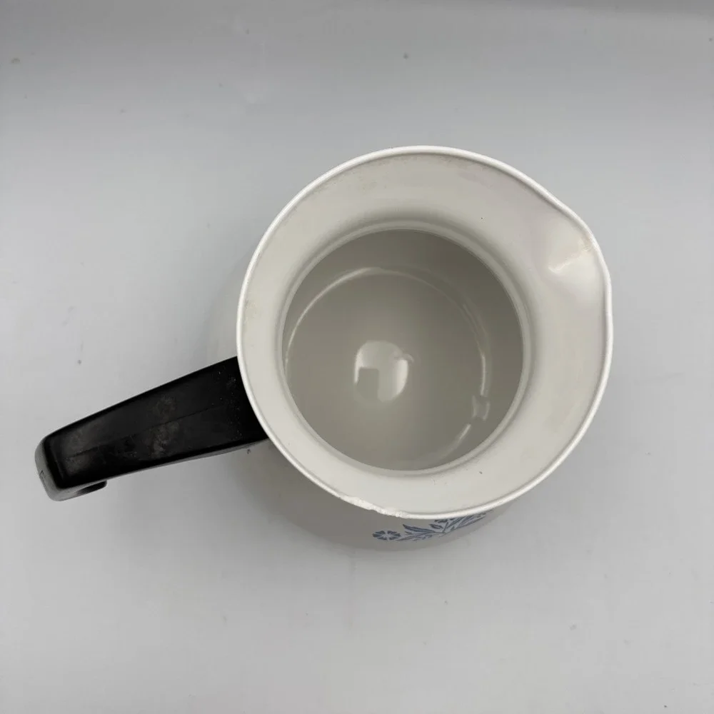 Vtg Corning Ware Blue Cornflower Kettle 6 Cup Tea Pot P-104 without Lid - Read!
